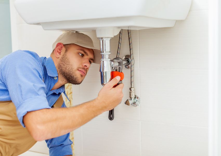 fixing a broken sink